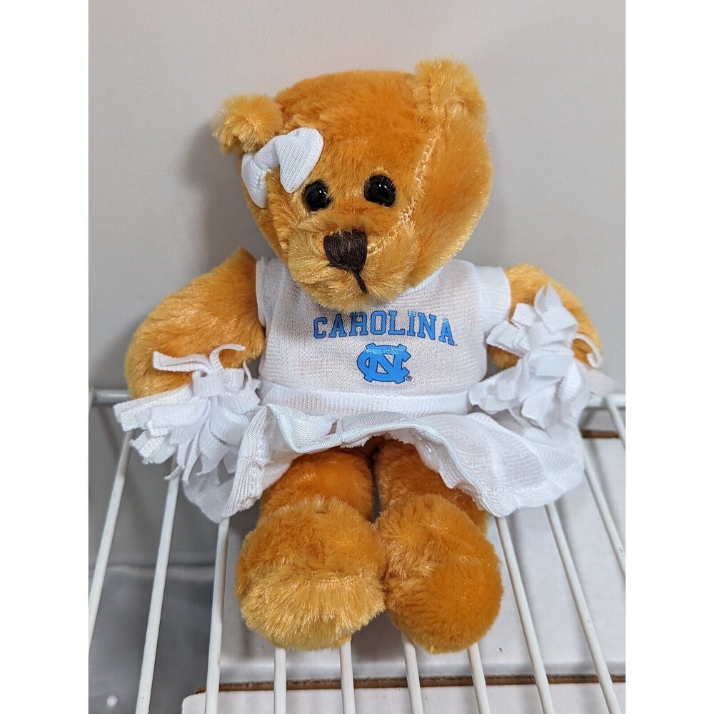 University North Carolina Tarheels Basketball Pennington Plush Cheerleader Bear